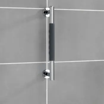 Dorezë murale sigurie Wenko Secura, 40.5 cm, kapacitet 120 kg, gri