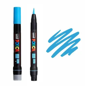 Uni-Marker Pcf-350 Posca Light Blue