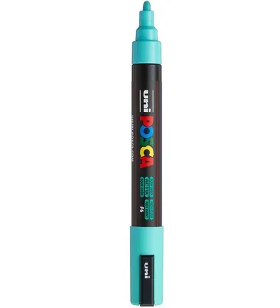 Uni-Marker Pc-5M Posca Aqua Green - 1