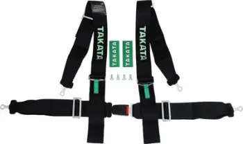 Rrip sigurie sportiv MTuning F Sport, 4 pika, 3", i zi