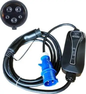 Karikues portativ për makina elektrike Type 1 CEE, 7.2kW, 5m, njëfazësh