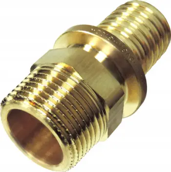 Gyp lidhës Tece Transition Nipple 705502, 16mm x 1/2", bronz