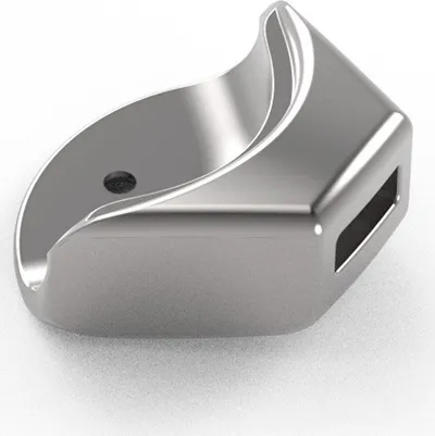Adapter sigurie Compulocks Ledge për MacBook Air 15" M2 M3, me çelës, argjendtë - 3