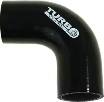 Gyp silikoni 90° TurboWorks Elbow, 40mm, i zi