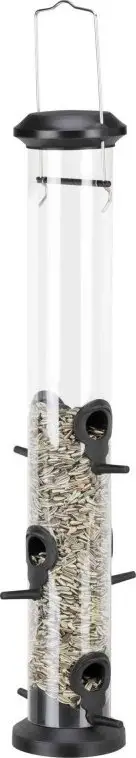 Ushqyes kafshësh Trixie Feeder, plastik, 1000 ml, i zi