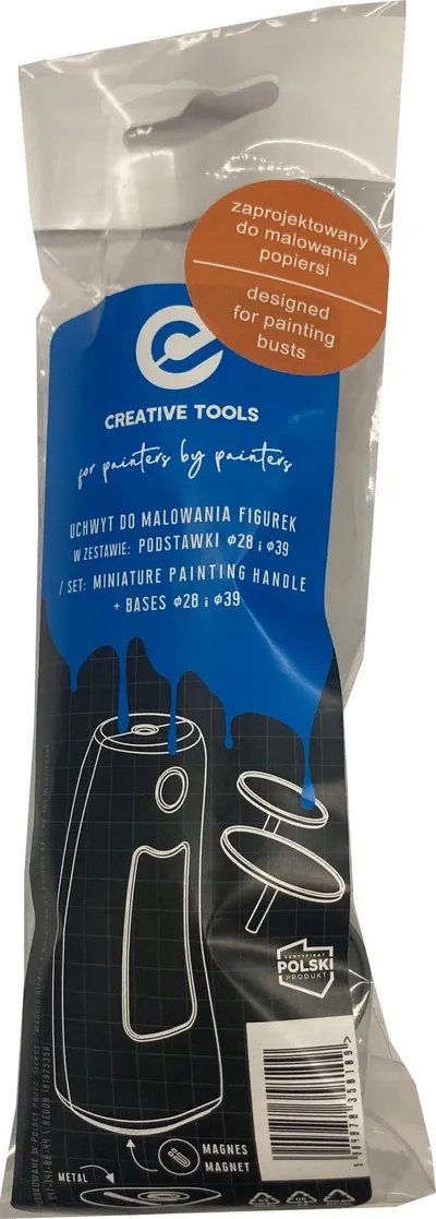 Dorezë për pikturim miniaturash Creative Company Creative Tools, 8.5 cm, ergonomike - 1