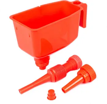 Gyp plastik universal AMiO 04040, 5 në 1, 16.5 cm, i kuq