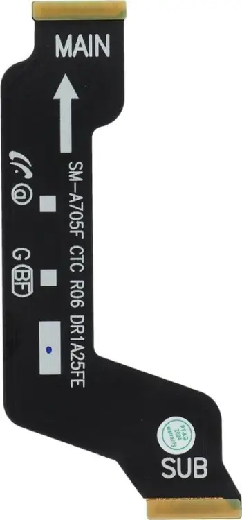 Rrip sinjalizimi kryesor Samsung Galaxy A70, pjesë zëvendësuese, i artë