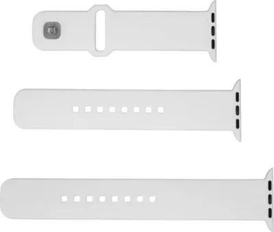 Rrip silikon sportiv FIXED për Apple Watch Ultra 49mm, i bardhë - 4