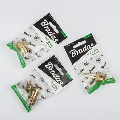 Lidhës T bronzi për gaz, 3 dalje, 9mm, ngjyrë bronzi - 2