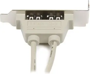 Adapter StarTech 2 porta USB A, low profile, i zi