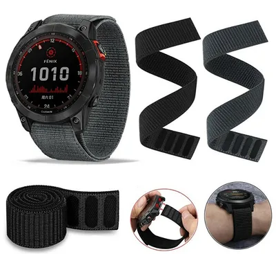 Rrip silikoni 4wrist për orë smart, i zi - 2