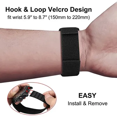Rrip silikoni 4wrist për orë smart, i zi - 3