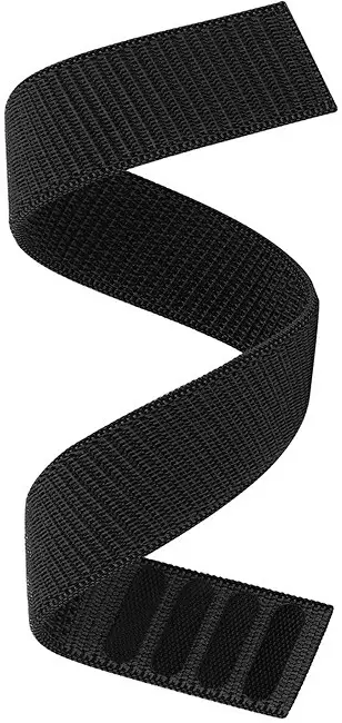 Rrip silikoni 4wrist për orë smart, i zi