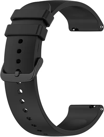 Rrip silikoni 4wrist për orë smart, i zi - 1