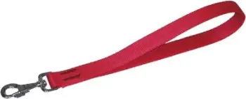 Dorezë qeni Dingo Handle From Webbing, 2.5x40 cm, e kuqe