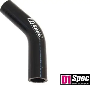 Gyp silikoni D1Spec Elbow 45°, 28mm, i zi