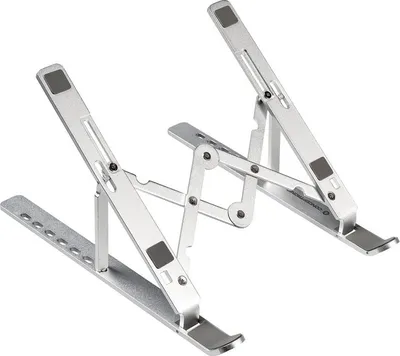 Mbajtëse laptopi Conceptronic THANA04S ERGO, alumini, e palosshme, gri - 1