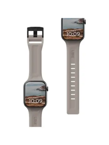 Rrip silikoni UAG Scout për Apple Watch, 38/40mm, Titanium