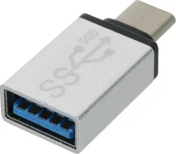 Adapter USB-C PremiumCord OTG, USB 3.0, argjendtë