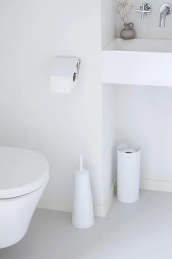 Mbajtëse letre higjienike Brabantia ReNew, për mur, e bardhë