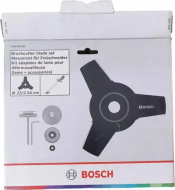 Set tehash prerëse Bosch GFR 18V-23 GRT 18V-33, 3 dhëmbë, për bar dhe shkurre