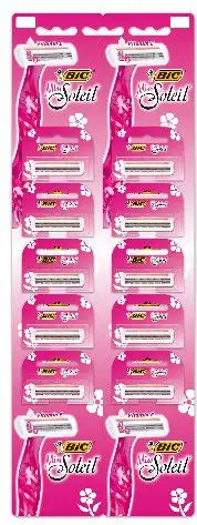 Set tehe për brisk rroje Bic Miss Soleil, për femra, 10 copë
