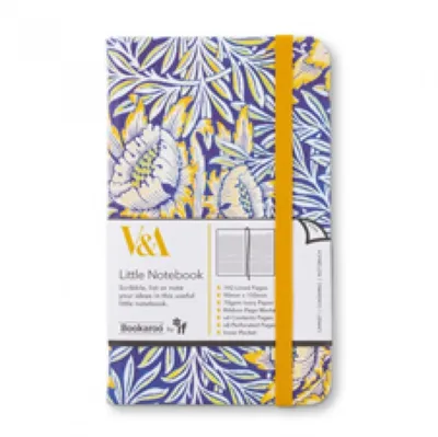 V&a Bookaroo Journal A6 Morris Tulip & Willow - 1