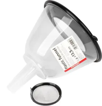 Gyp universal plastik AMiO 04042, me kapak, diametër 13.5 cm, portokalli