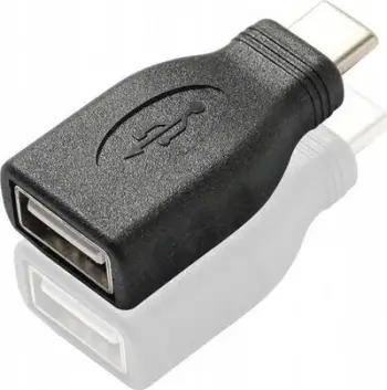 Adapter USB PremiumCord, USB C mashkull në USB A femër, USB 3.2 Gen 1, OTG, i zi