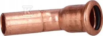 Bashkues drejt bakri Kan-therm Copper Press, 15 mm, me O-ring, ngjyrë bakri