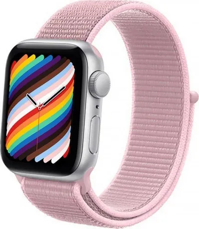 Rrip sportiv Crong për Apple Watch 38/40 mm, rozë - 5