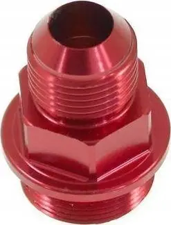 Adapter vaji motori për Honda B-series, M28 në AN10, alumin CNC, i kuq