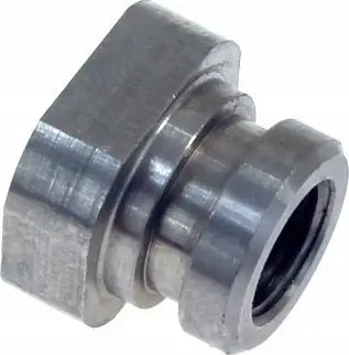 Lidhës zorre TurboWorks S.S Hose End, 15.5mm, M10x1.0, argjendtë