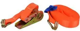 Rrip transporti Geko G02386, 25mm, 6m, 1T, portokalli