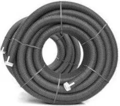 Gyp ventilimi Spiroflex Vent Clear Comfort, 75 mm, 50 m, gri