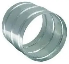 Lidhës ventiluese Spiroflex 125, 125mm, çelik i galvanizuar, metalik