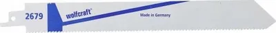 Set tehe sharrë reciproke Wolfcraft BIM 2679000, 225mm, për tuba - 1