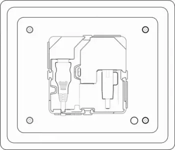 Karikues universal Humly HUM1006, adapter 12V DC, për Humly Display Camera, i zi