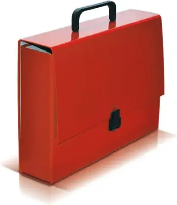 Dosje arkivimi VauPe Classic II, 8 cm, e kuqe
