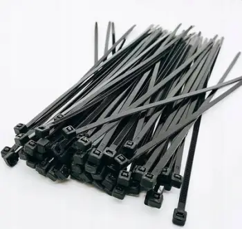 Lidhëse kabllosh BLACK CABLE TIES, 2.5x120mm, set 100 copë, të zeza