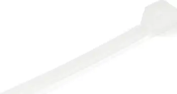 Lidhëse kabllosh StarTech 4", najlon, paketim 100 copë, të bardha