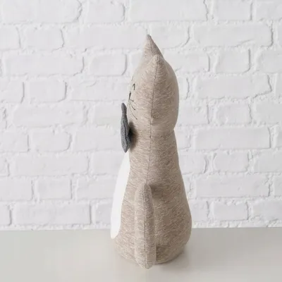Ndalesë dere Boltze Cat Block, 31 cm, poliester, gri - 3