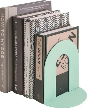 Mbajtëse librash Pop-up Book End 93008, palosëse, për libra dhe tableta, ngjyrë mente