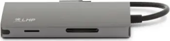 Stacion dokimi LMP USB-C Docking Station LMP-USBC-MDOCK-SG, HDMI, USB 3.0, i hirtë