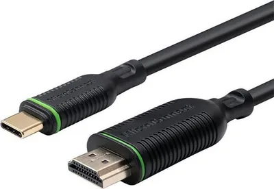 Kabllo MicroConnect MC-USBCHDMI3, USB-C në HDMI, 3m, 4K 60Hz, i zi - 1