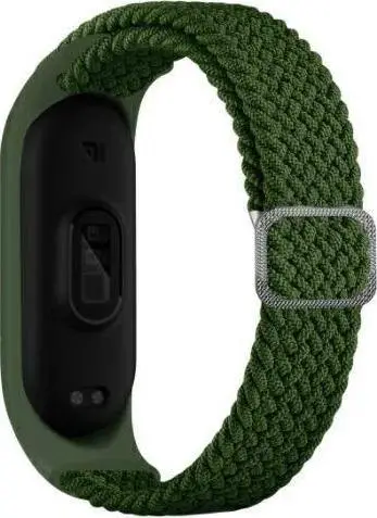 Rrip tekstili për byzylyk Xiaomi Beline Mi Band 5 6, i gjelbër