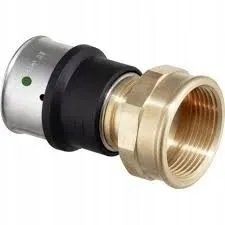 Adaptor filete Viega Smartpress 20 x 3/4", bronz, e artë - 1