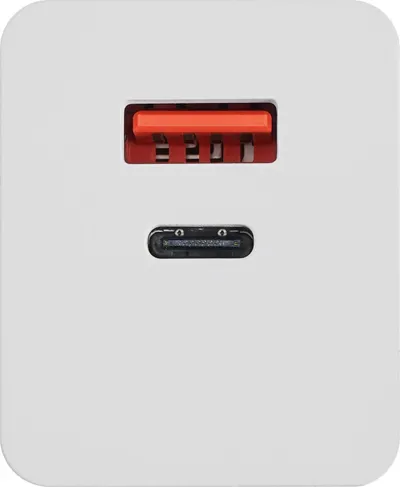 Karikues USB Akyga AK-CH-20, 100W, 2x USB-A USB-C, i bardhë - 2