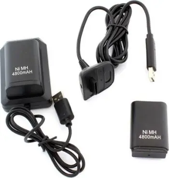 Stacion karikimi Hertz KX7A PLAY CHARGE për Xbox 360, i zi